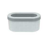 Grand seau à glace avec couvercle en silicone pour fabriquer des moules en treillis facile à utiliser Boîte de rangement pour outils de cuisine