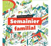 Grand semainier de la famille - Septembre 2022 - Août 2023 - Collectif - Marabout - broché - Agenda