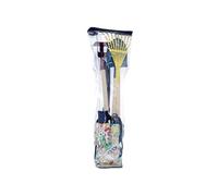Vilac - Grand Set de Jardinier - Outils en Bois et métal pour Petits jardiniers - Dès 3 Ans -Découvrez Les joies du Jardinage en - 1 râteau - 1 bêche - 1 Pelle - 1 Tablier - 1 Paire de Gants