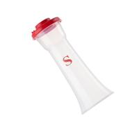 Grand shaker à sel et poivrons avec couvercle résistant au sablier pour la maison, la cuisine, le restaurant
