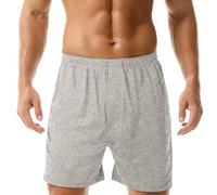 Grand short de basket-ball pour homme - Short ample uni, beige, M