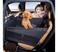 Grand Siège de Voiture pour Chien pour Mercedes Benz C-Class W205 2015+C180 C200 C260, Siège D'auto Étanche Et Pliable Les Chiens avec Fenêtre Maille Respirante,56x56x40CM