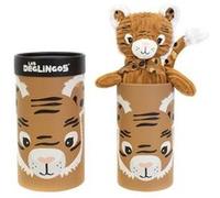 Déglingos Peluche Grand Simply Spéculos le Tigre 34 cm Ultra doux Dès la naissance Marron