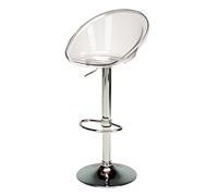 GRAND SOLEIL dès la Sphère Bar à gaz réglable, en Polycarbonate, Cristal Clair, 49.5 x 43.5 x 106 cm