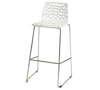 GRAND SOLEIL Grandsoleil Upon Spider Fix de Bar, en Polycarbonate, Solide Blanc Brillant, 44 x 53 x 96 cm