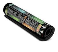 Grand Sous-main De Bureau Avec Raccourci Mots Et Surfaces Imperméables Pour Environnement Jeu Et Travail 400x900x3mm