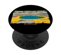 Grand Souvenir prismatique du Printemps Yellowstone Wyoming PopSockets PopGrip Adhésif