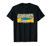 Grand Souvenir prismatique du Printemps Yellowstone Wyoming T-Shirt
