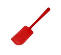 Grand spatule grattoir en Silicone for pâtisserie, crème, gâteau, mélangeur de cuisson des aliments, une pièce, antiadhésif, 1(Red)