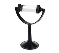 Grand spectroscope optique avec socle triple prisme triangulaire en verre optique avec support Spectre lumineux physique pour l'enseignement