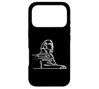 Grand Sphinx de Gizeh - Dessin d'art à Une Ligne - Égypte Coque pour iPhone 17 Pro