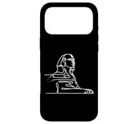 Grand Sphinx de Gizeh - Dessin d'art à Une Ligne - Égypte Coque pour iPhone 17 Pro Max