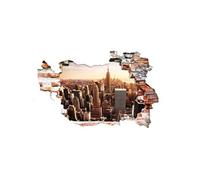Grand sticker mural New -York 120 cm