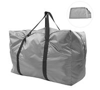 Grand Stockage de Stockage de Stockage Pliable Accessoire de Sac à Main pour Le canoë Polyester Gris de Bateau Gonflable 75x45x30cm