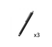 Grand Stylet x3 pour Lenovo ZUK Z1 Smartphone Tablette Ecrire Universel Lot de 3 (OR)