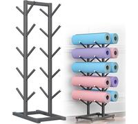 Grand support de tapis de yoga 5/7 étages pour tapis de yoga et skateboards, étagère de rangement en mousse pour la maison, la salle de sport et le bureau