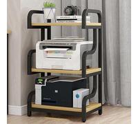 Grand support d'imprimante avec rangement sous le bureau - 2/3/4 niveaux - Pour scanner et fax, bureau à domicile - 60 x 95 cm (L x H)