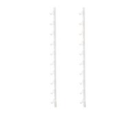 Grand support mural pour échantillons - Support mural à plusieurs rangées pour halls d'exposition, magasins de détail