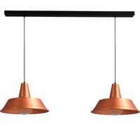 Grand Suspendue Cuivre Ø45cm L: 130cm 2xE27 Made IN Eu Exclusif Pendelleuchte