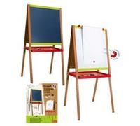 Grand tableau créatif en bois avec fonction dessin JeuJura G