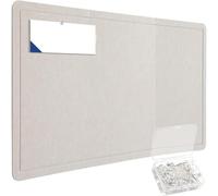 Grand Tableau D'affichage, En Feutre, Décoratif, for Le Mur, Affichage Photo Pliable Avec Ruban Adhésif Autocollant, 20 Épingles Incluses(Camel,60cm*120cm)