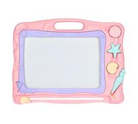 Grand tableau magnétique réutilisable avec stylo et tampons | Jouet éducatif interactif pour enfants | Tableau effaçable pour maternelle et apprentissage