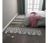 Grand tapis chauffant pour sol, chauffage électrique sous bureau