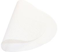 Grand tapis de 50cm en silicone Liner Mesh Dim Sum Tapis pour cuiseur vapeur bambou anti-adhérent Mesh Cuiseur vapeur forme ronde Tapis cuisson pâtisserie Cuiseur vapeur insert