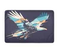 Grand tapis de couche réutilisable résistant à l'eau, doux pour la peau pour nourrisson et bébé, kaki foncé, 132,1 x 86,4 cm (L x l)