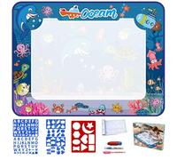 Grand tapis de griffonnage, tapis de coloriage - Tapis de dessin - Tapis de dessin de gribouillage de peinture à l'eau - Pour enfants - Lavable - Pour garçons, filles, famille