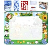 Grand tapis de griffonnage, tapis de dessin à colorier - Kids Color Painting Doodle Drawing Mat jouet | Chiffons de peinture à la maison éducative pour la maternelle, la maternelle