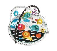 Grand Tapis De Jeu De Gymnastique Pour Bébé Avec 5 Jouets - Le Taps De Jeu D'activité De Gymnastique Comprend Un Taps De Ju Sur Le Ventre, Un Tapis D'activité De Jouet Éducatif, Pour L'exercice Dan