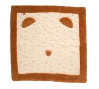 Grand tapis de jeu en double gaze de coton et sherpa