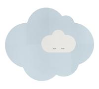 Grand tapis de jeu nuage bleu