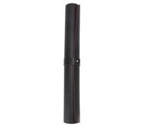 Grand tapis de maquillage à double face à épreuves à eau en cuir nail art tampon de table de coussinet protecteur pour le salon home noir rouge avec sangle
