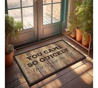 Grand tapis de salle de bain - You Came So Quickly That's What She Said | Terrasse/cuisine imperméable - Tapis de porche pour porte d'entrée extérieure, bain et fourrure, cuisine et cuisine (40 x 60