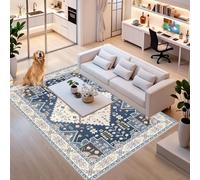 Grand Tapis de Salon Bureau Cuisine 170 x 190 cm Tapis de Sol Gaming