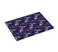 Grand tapis de séchage à vaisselle en microfibre super absorbant pour comptoir de cuisine, 45,7 x 61 cm, facile à nettoyer, décoration d'intérieur