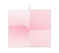 Grand tapis de séchage à vaisselle imprimé rose clair, tapis de séchage absorbant en pierre pour comptoir