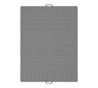 Grand Tapis de Séchage de Vaisselle | Égouttoir de Cuisine - Tapis en Silicone Pliable Antidérapant pour Ustensiles Évier