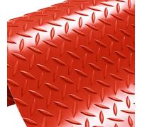 Grand tapis de sol en caoutchouc pour atelier, plaque de diamant, rouleau de tapis de sol antidérapant en caoutchouc pour intérieur ou salle de sport