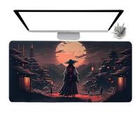 Grand tapis de souris antidérapant pour ordinateur portable | Tapis de souris de style chinois 15,8 x 35,4 pouces pour travailler et étudier