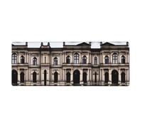 Grand tapis de souris aOld Architecture Print 30 x 80 cm - Tapis de bureau de jeu, protection étendue pour bureau à domicile, ordinateur
