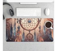 Grand tapis de souris, attrape-rêves amérindien, tapis de bureau imperméable pour clavier et souris, base en caoutchouc antidérapant, tapis de souris de jeu, pour bureau et maison, 30 x 60 cm