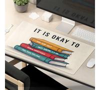 Grand tapis de souris avec inscription « It's Okay To Ask For Help »