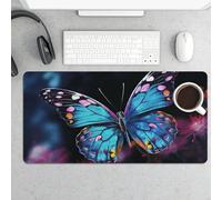 Grand tapis de souris, charmant tapis de bureau imperméable pour clavier et souris, base en caoutchouc antidérapant, tapis de souris de jeu, pour bureau et maison, 30 x 60 cm