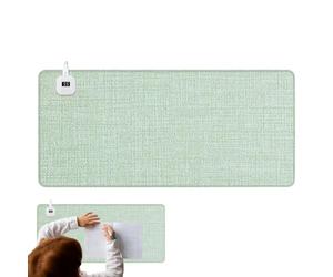 Grand Tapis de Souris de Bureau Protection Contre La Surchauffe Chauffage | de Bureau Pour Clavier Bureau Ordinateur Hiver Froid Appartement Travail