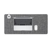 Grand Tapis de Souris de Bureau Tapis De Clavier Gamer Électrique | Coussin Chauffant de Bureau pour Maison Bureau Étude Hiver Froid