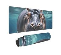 Grand tapis de souris de jeu 26d97539b79deaa8aa0c48b7df68041, tapis de souris XXL étendu avec bords cousus, antidérapant, pour clavier, bureau à domicile, travail de jeu, 30,5 x 80 cm