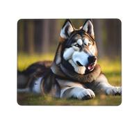 Grand tapis de souris de jeu imprimé chien husky, tapis de souris pour clavier d'ordinateur, tapis de souris pour salles de jeux, bureaux à domicile